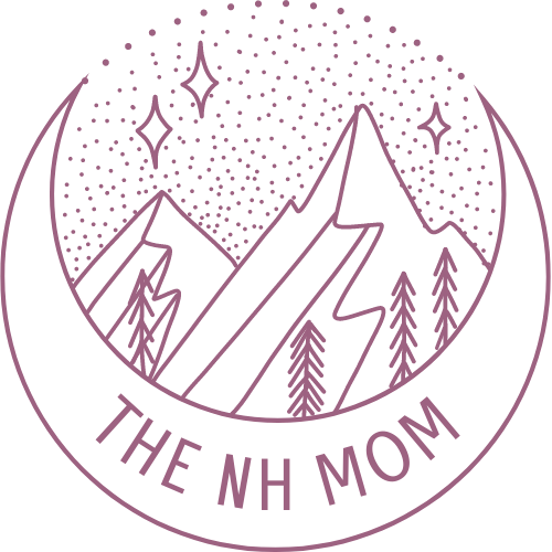 The NH Mom Logo Purple
